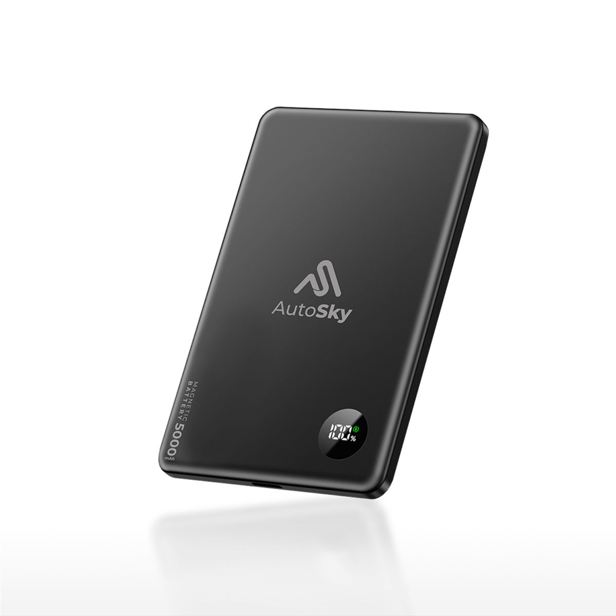AUTOSKY - Power Bank Batería Portátil 5000mah Inalambrica Magnetica Magsafe