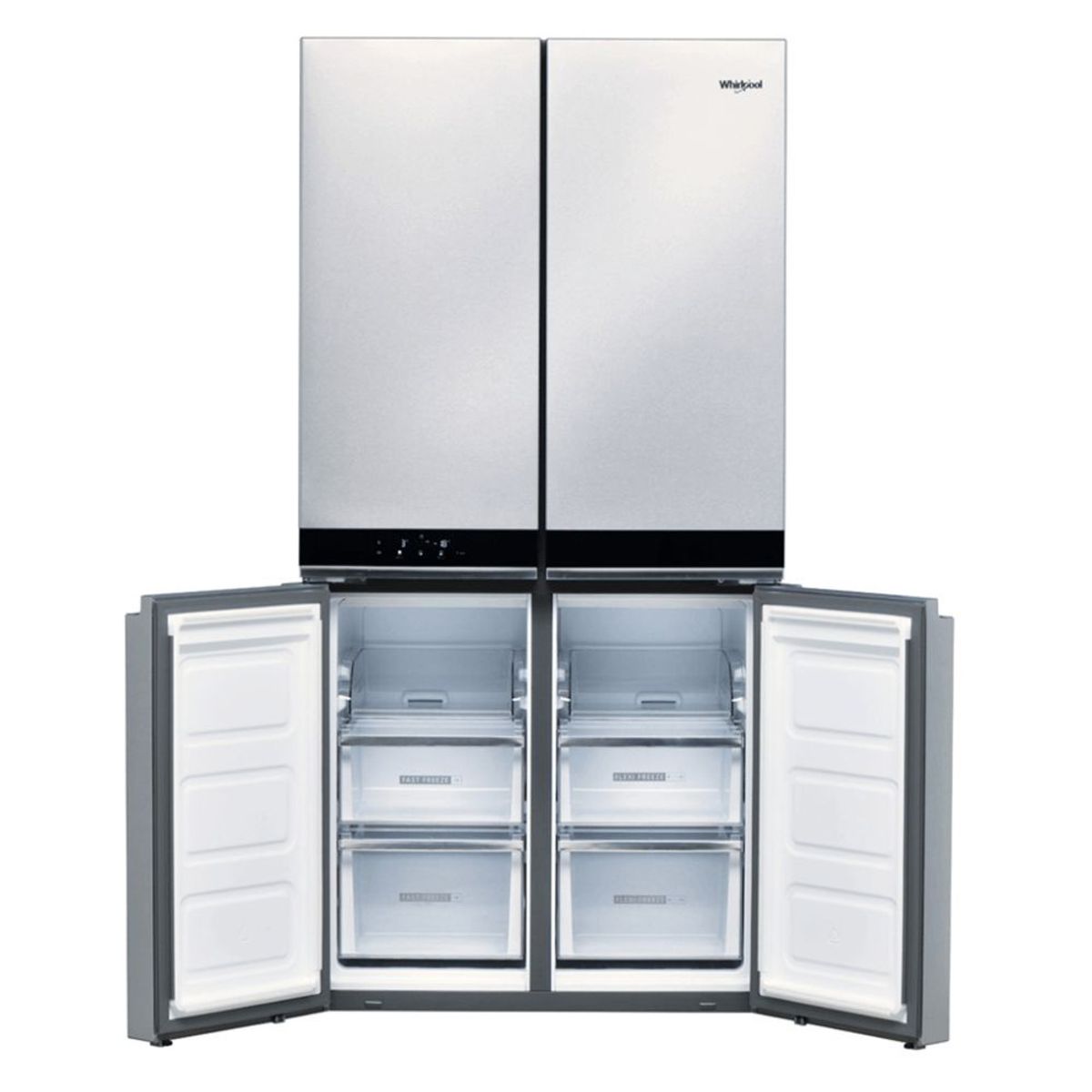 WHIRLPOOL - Nevecon WHIRLPOOL No Frost 592 Lt Inverter WRQ551SNJZ Gris