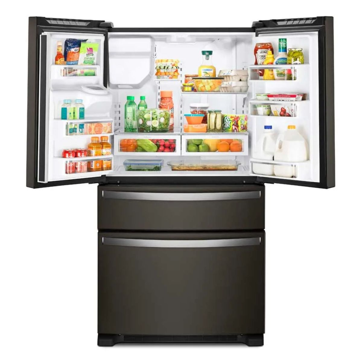 WHIRLPOOL - Nevecon Whirlpool No Frost 694L French Door WRX735SDHV Negro