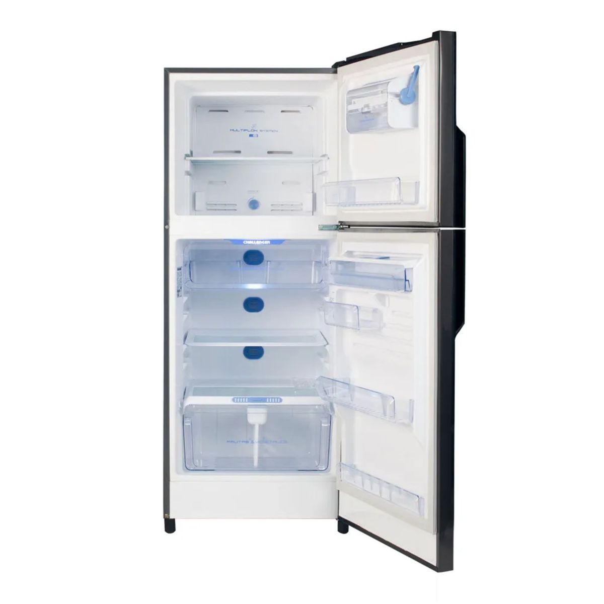 CHALLENGER - Nevera Challenger No Frost 249 Litros Top Mount CR-249 Gris