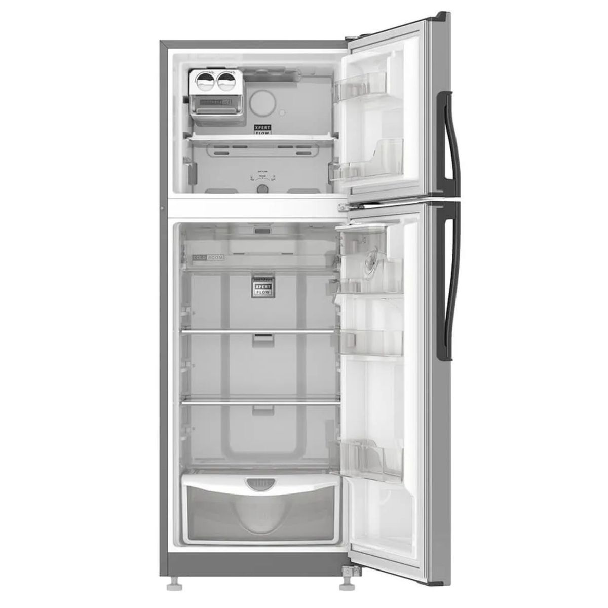 WHIRLPOOL - Nevera Whirlpool No Frost 286 Litros WRW27CKTWW Gris