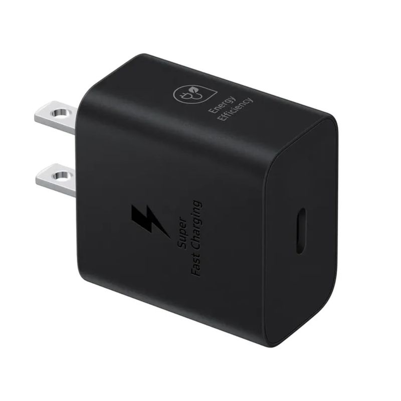 SAMSUNG - AdaptadorCargador Pared SAMSUNG USB-C 25W Carga Rápida