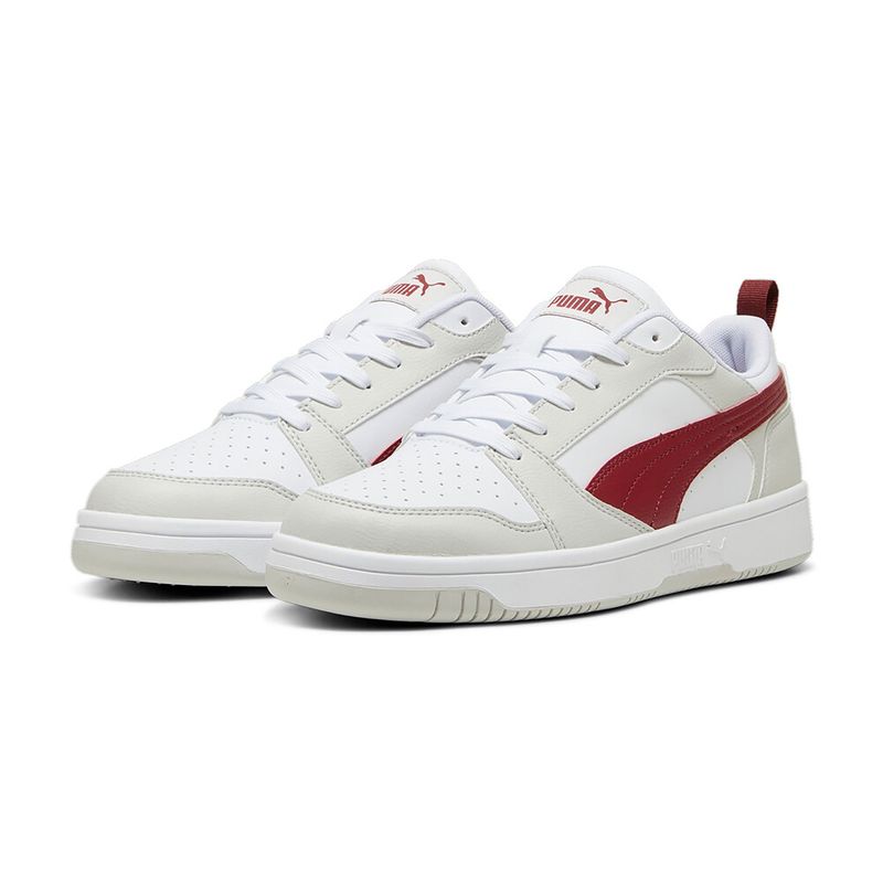 PUMA - Tenis Zapatillas Puma Rebound V6 Low Gris Hombre Original