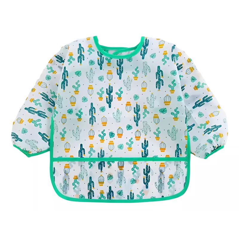 GENERICO - Babero Delantal Para Bebe Impermeable Antifluido Antiderrame