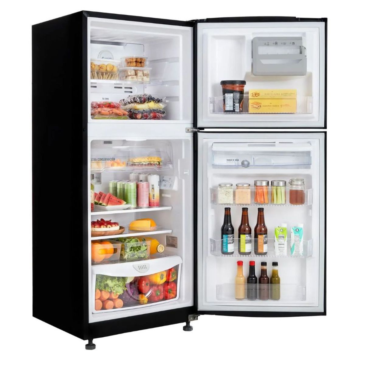 HACEB - Nevera HACEB No Frost 243 Litros NEV 243 SE ME NE R2 Negro