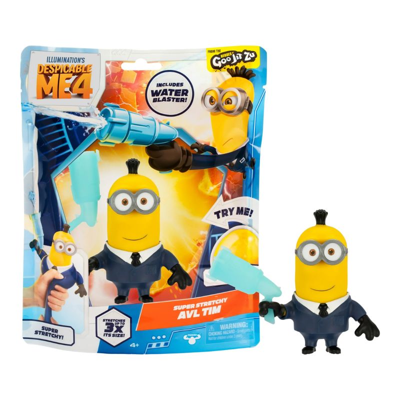 GENERICO - Figura Estirable Goo Jit Zu Minions Tim