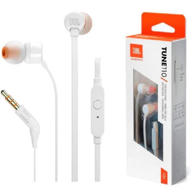 JBL - Auriculares JBL Tune 110 Blanco