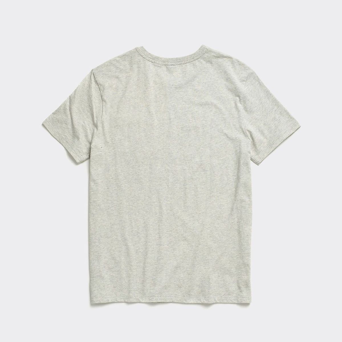 TOMMY HILFIGER - Camiseta gris con bolsillo jaspeado - Adaptive Tommy Hilfiger