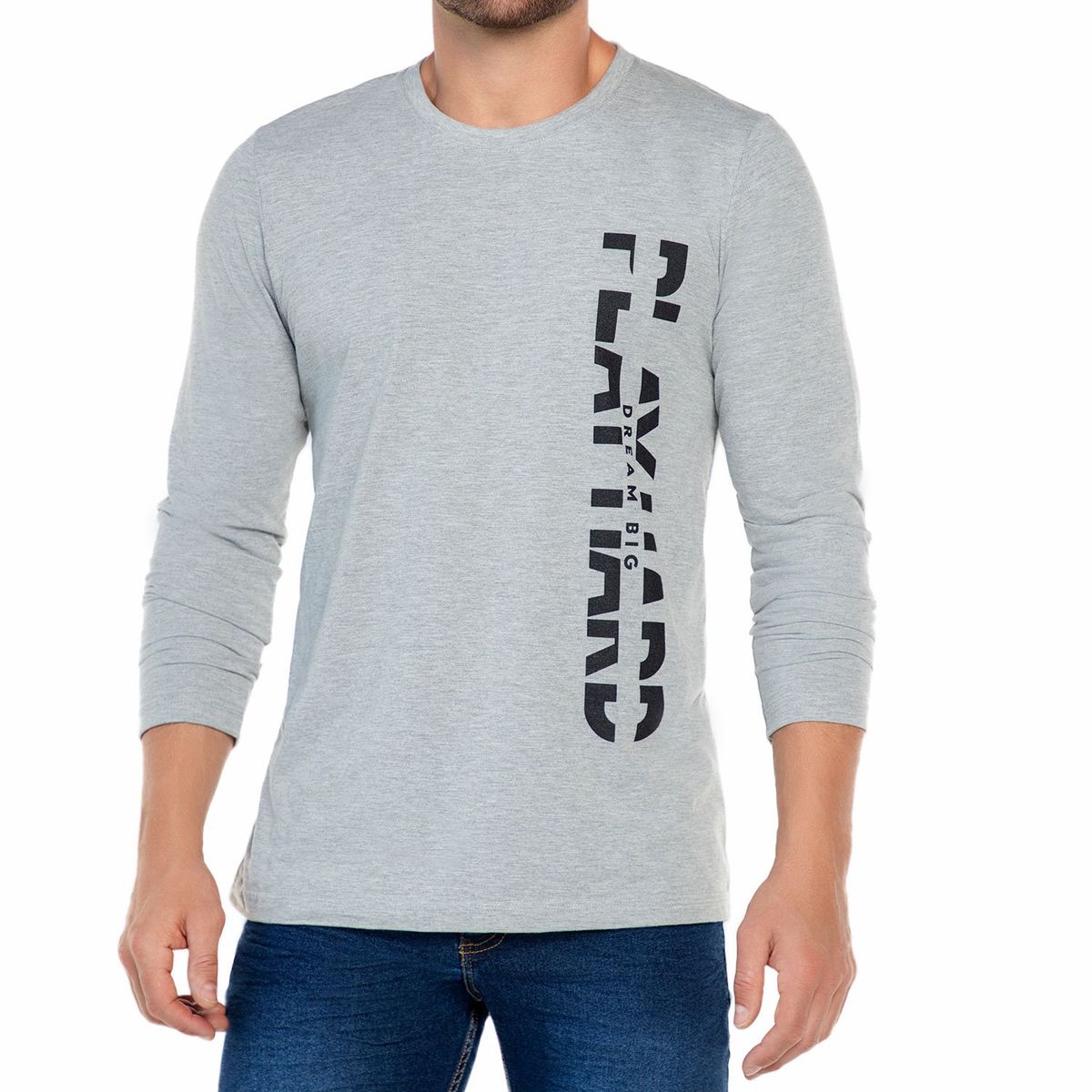 CROYDON - Camibuzo Roberto Gris Croydon para Hombre