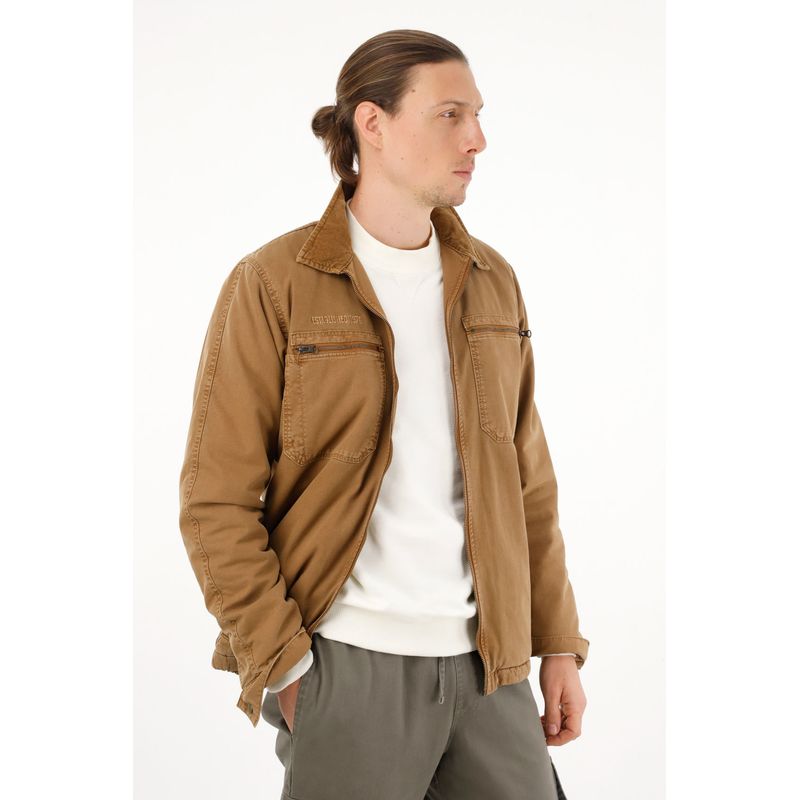 TENNIS - Chaqueta con bolsillos en delantero para hombre