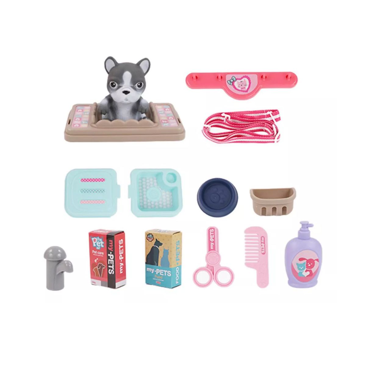 DISTRIBUCIONES GUZ SAS - Juguete Kit Mascota Set Veterinaria Cuidado Maleta Maletin