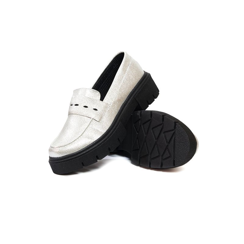 GENERICO - Mocasines Mujer Plata Ocai Cailín_.