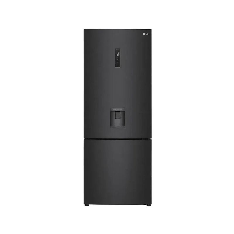 LG - Nevera Tipo Europeo  LG - 461 lts - GB45WPT - Color Negro Mate Black Steel