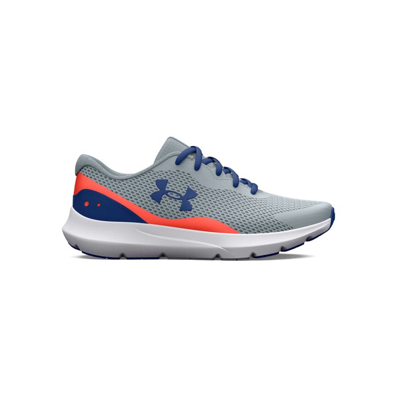 UNDER ARMOUR - Tenis Niño UNDER ARMOUR UA BGS SURGE 3 Gris UNDER ARMOUR