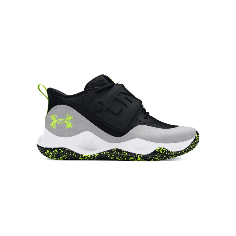 UNDER ARMOUR - Tenis Niño Under Armour UA GS ZONE BB 2 Negro UNDER ARMOUR