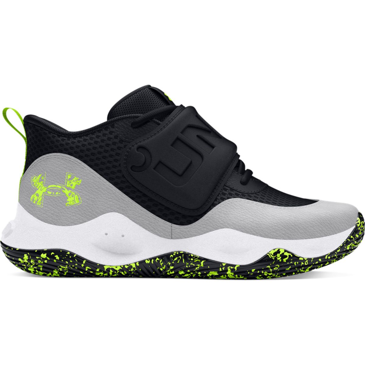 UNDER ARMOUR - Tenis Niño Under Armour UA GS ZONE BB 2 Negro UNDER ARMOUR