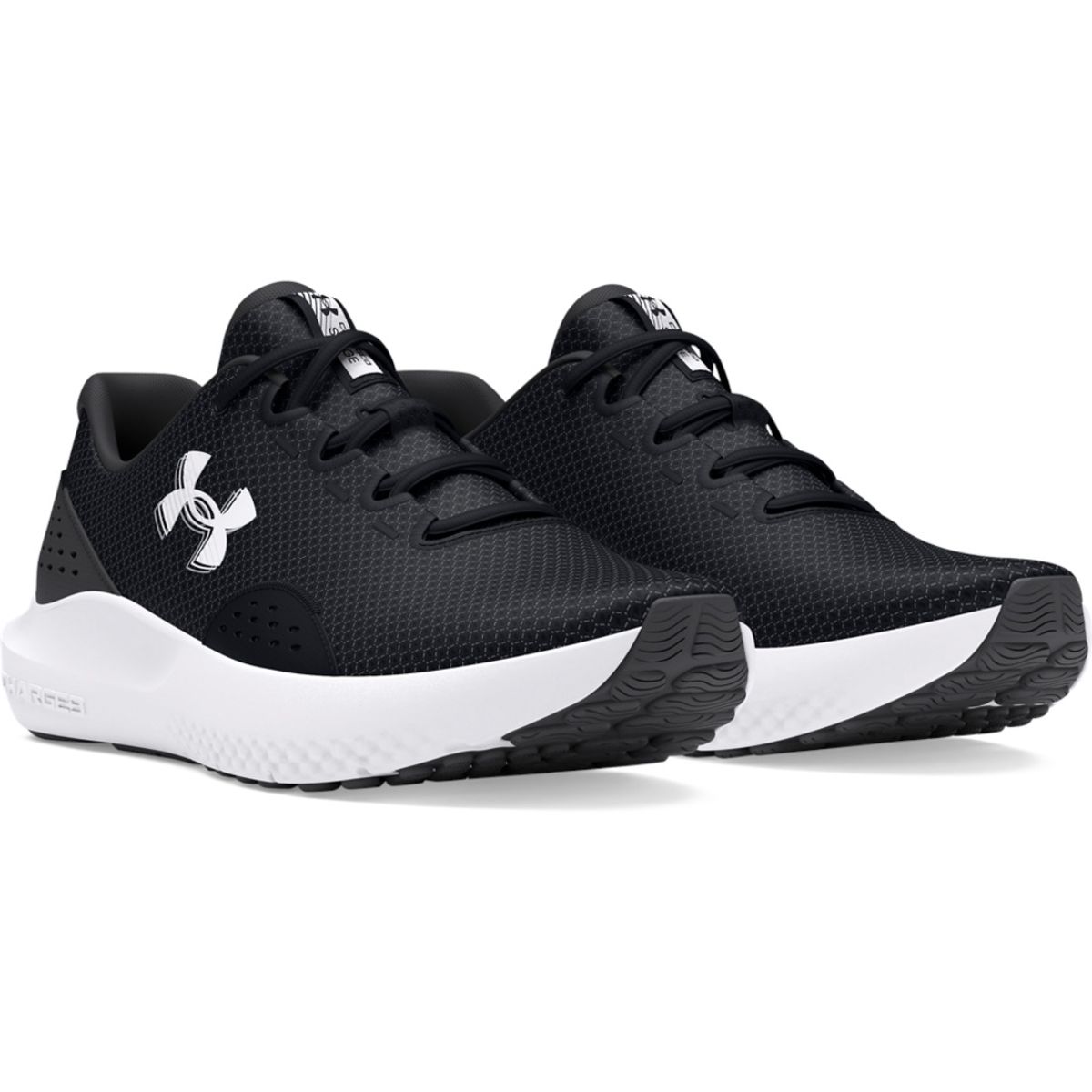 UNDER ARMOUR - Tenis Hombre Under Armour UA Charged Surge 4 Negro Running UNDER ARMOUR