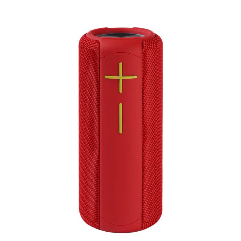 MOVISUN - Parlante Inalambrico Bluetooth Movisun Tower Luz Rgb Ipx6 COLOR ROJO