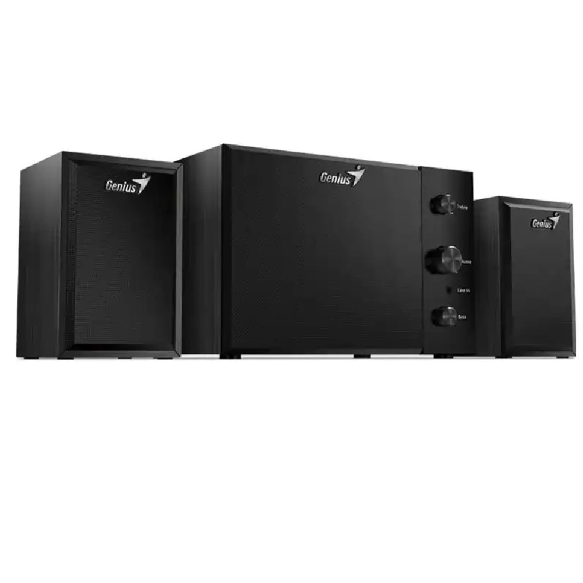 GENIUS - Parlante Genius sw-2.1 350 15w 100v/240v black