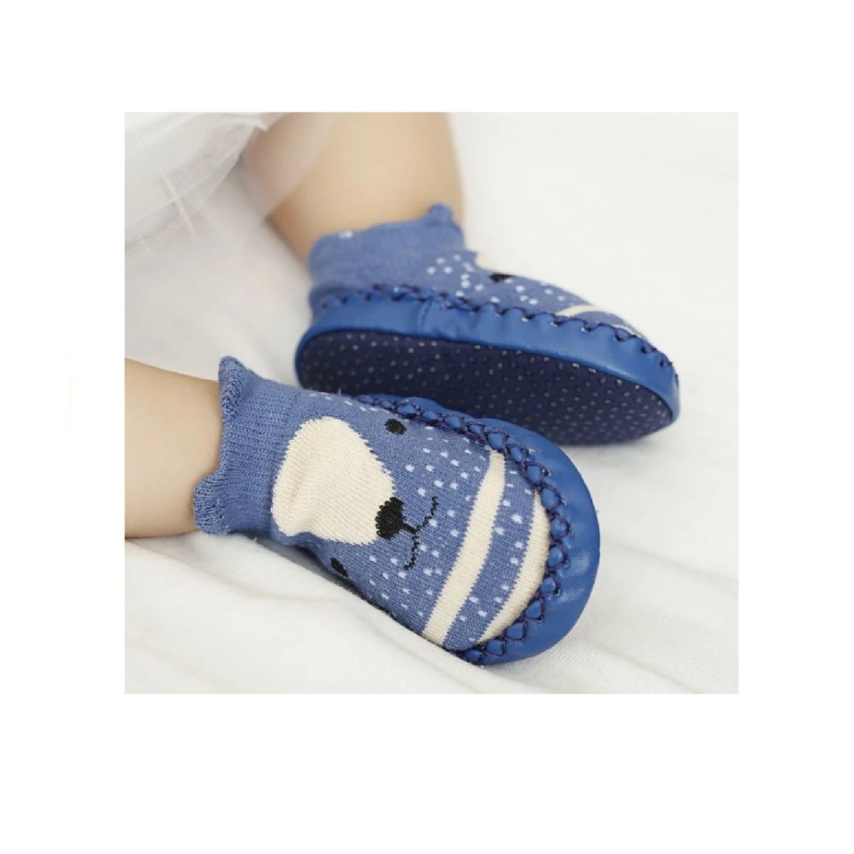 MUNDO BEBE - Medias Zapato Para Bebé Niño Niña