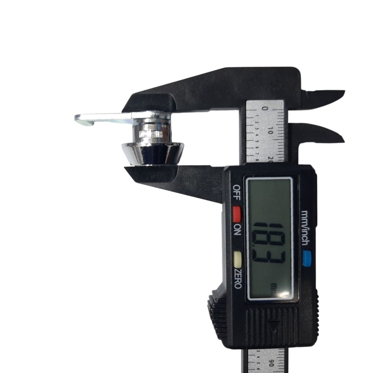 GENERICO - Chapa Cerradura Para Caja Menor Standard Con Gancho 10mm