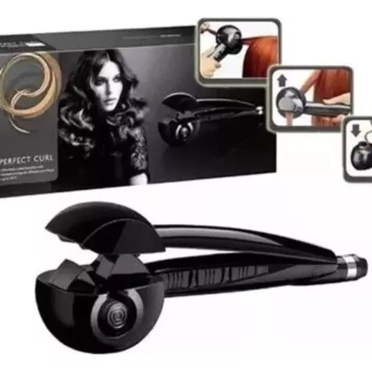 GENERICO - Onduladora Automática Rizadora Encrespador Perfect Curl