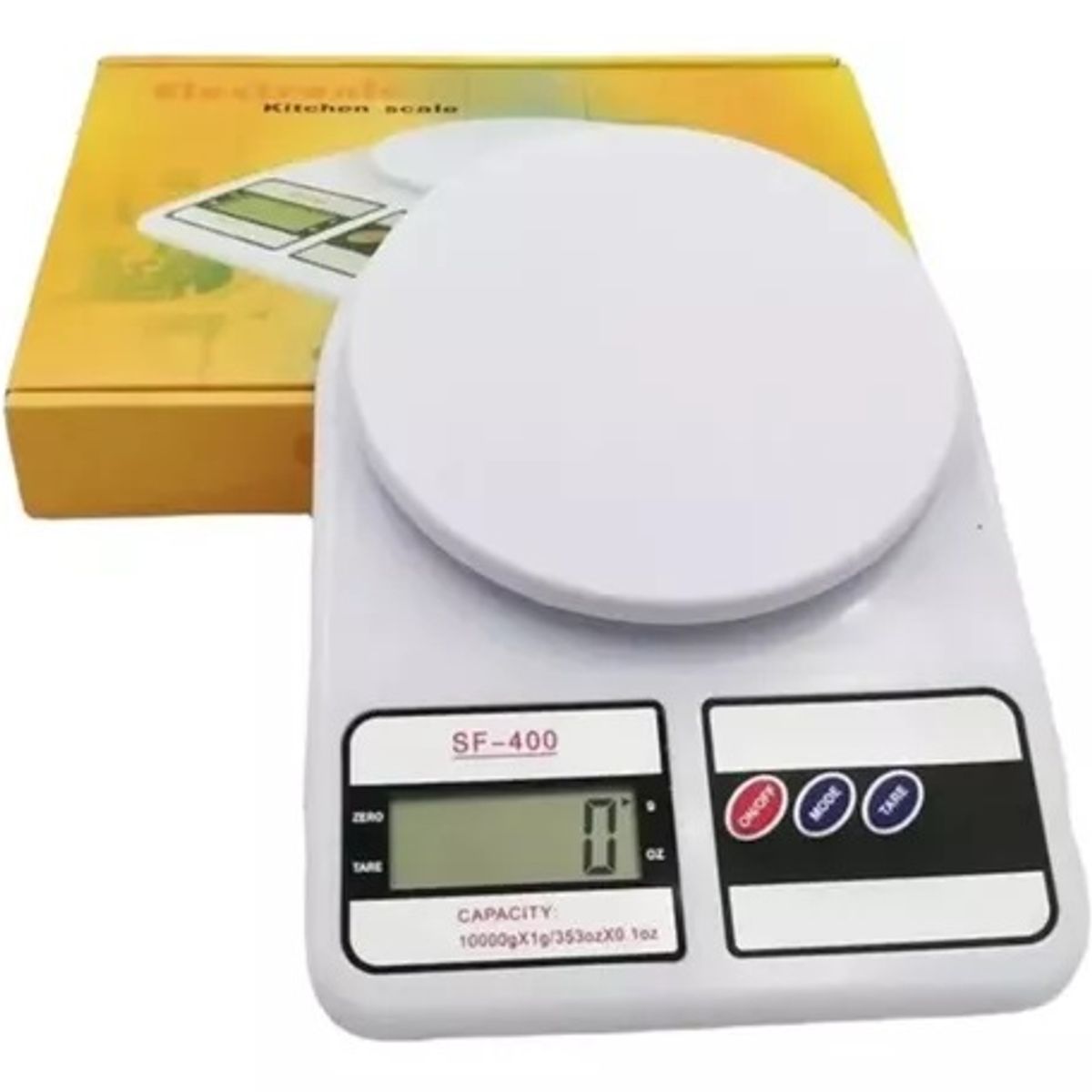 GENERICO - Balanza Gramera Digital Para Cocina 10 Kg