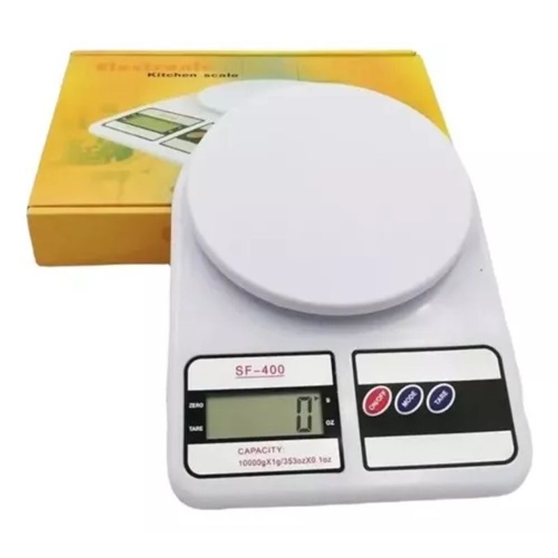 GENERICO - Balanza Gramera Digital Para Cocina 10 Kg