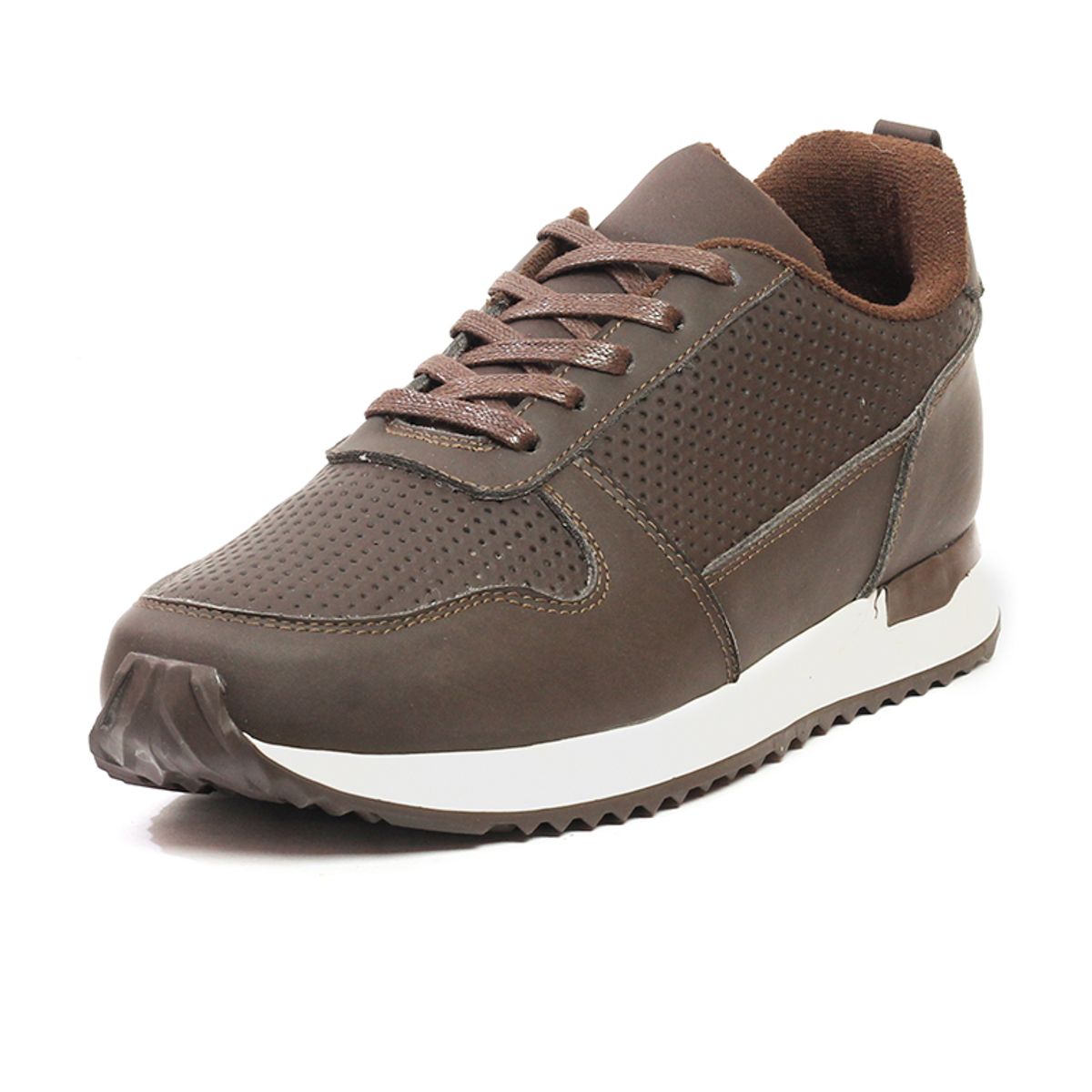 OCAI - Tenis Cuero Hombre Café Ocai Iván 002