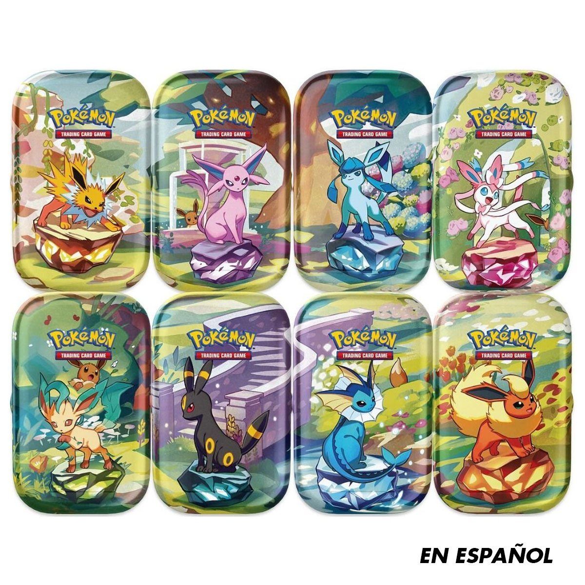 POKEMON - CARTAS DE POKEMON TCG SCARLET & VIOLET-PRISMATIC EVOLUTIONS-MINI TIN SPA