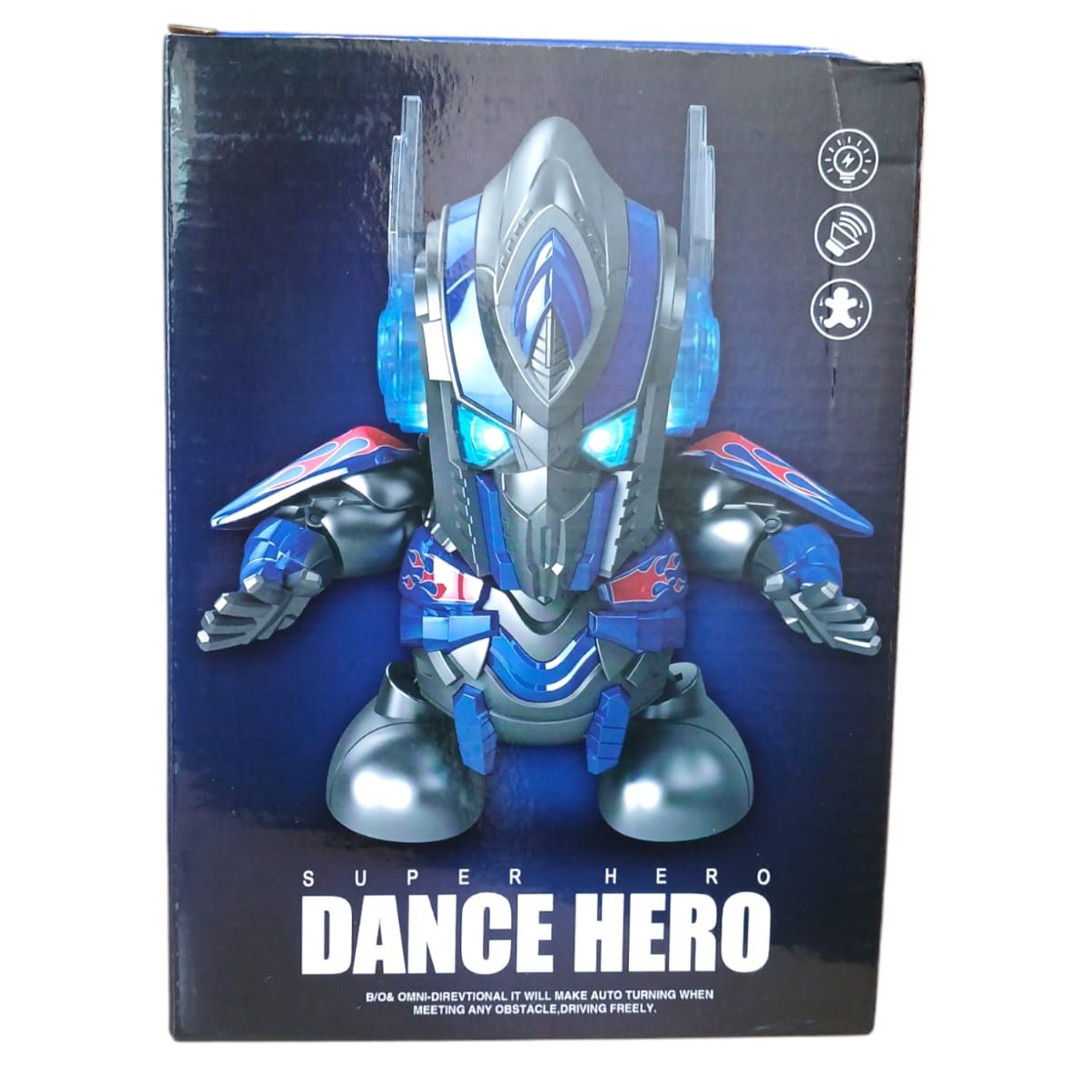 INFANTILES CAJUROMIX - Juguete Bailarin Con Luz Y Sonido Super Hero