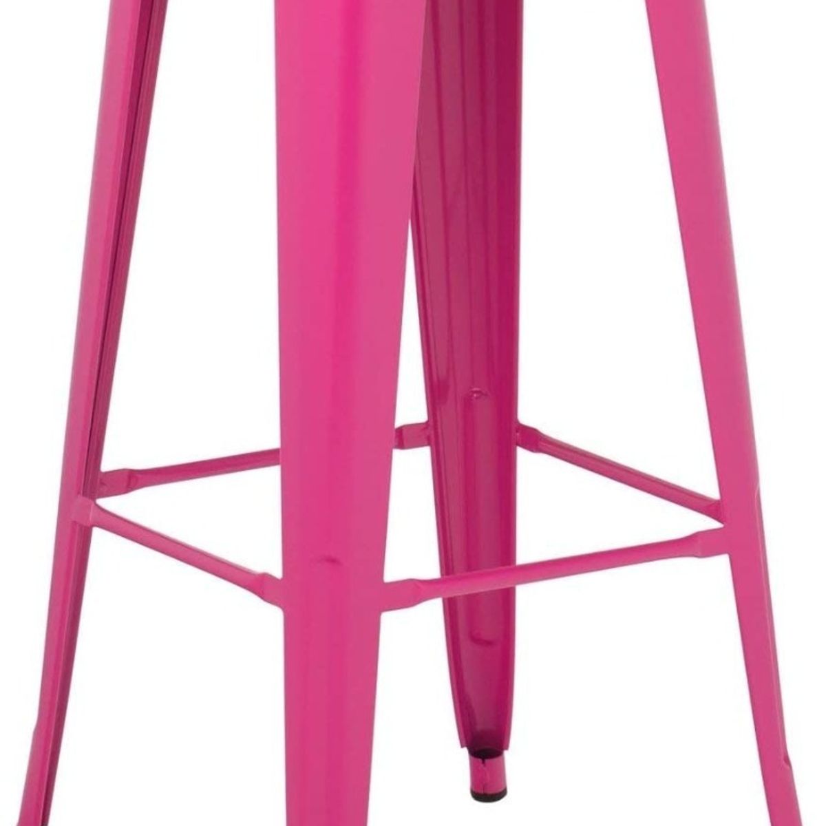 MOBLIHOUSE - Butaco Alto Para Barra Metalico Colores Mate Retro