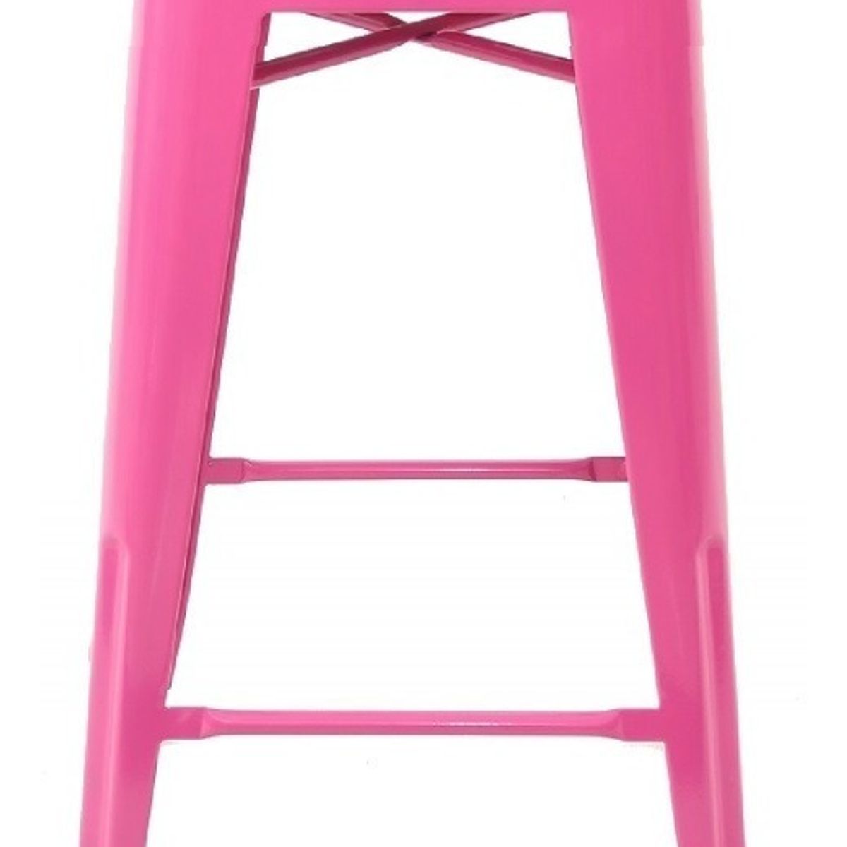 MOBLIHOUSE - Butaco Alto Para Barra Metalico Colores Mate Retro