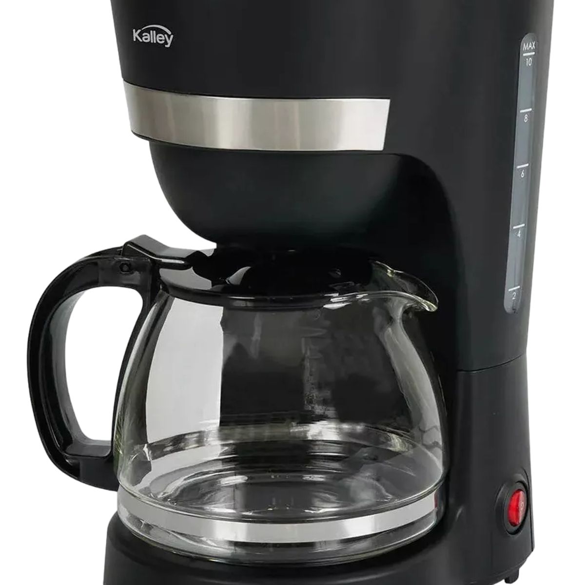 KALLEY - Cafetera Semiautomática Filtro 10 Tazas Café Capuccino Hogar