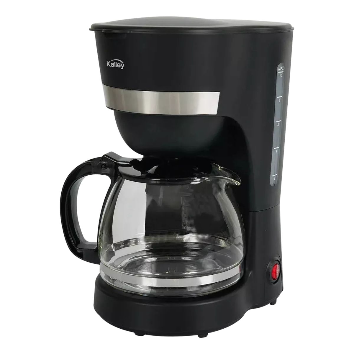 KALLEY - Cafetera Semiautomática Filtro 10 Tazas Café Capuccino Hogar