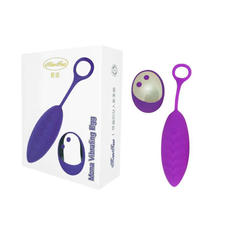 GENERICO - Huevo Vibrador Mona Morado