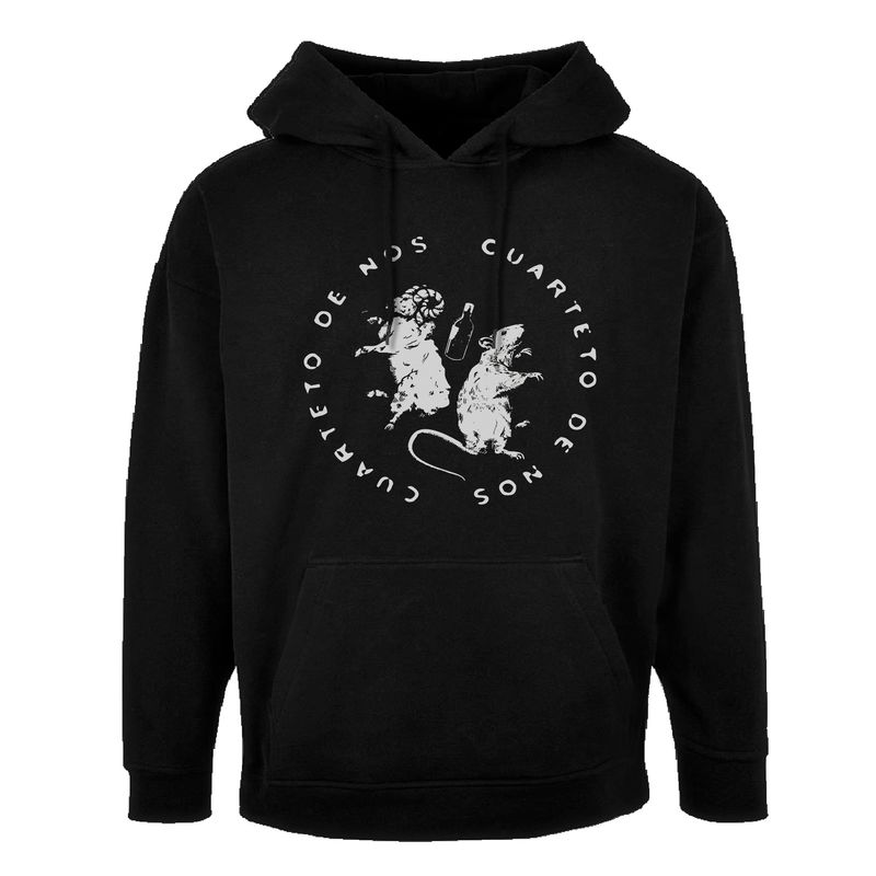 CREACIONES NU CROWN - Camiseta Hoodie Buzo El Cuarteto De Nos Rock Hombre Nu Crown