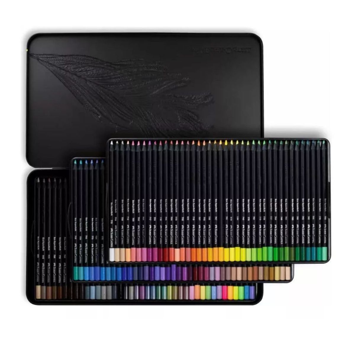 FABER CASTELL - Colores Supersoft X 120 Caja Metal Ref 1207120 Faber Castell