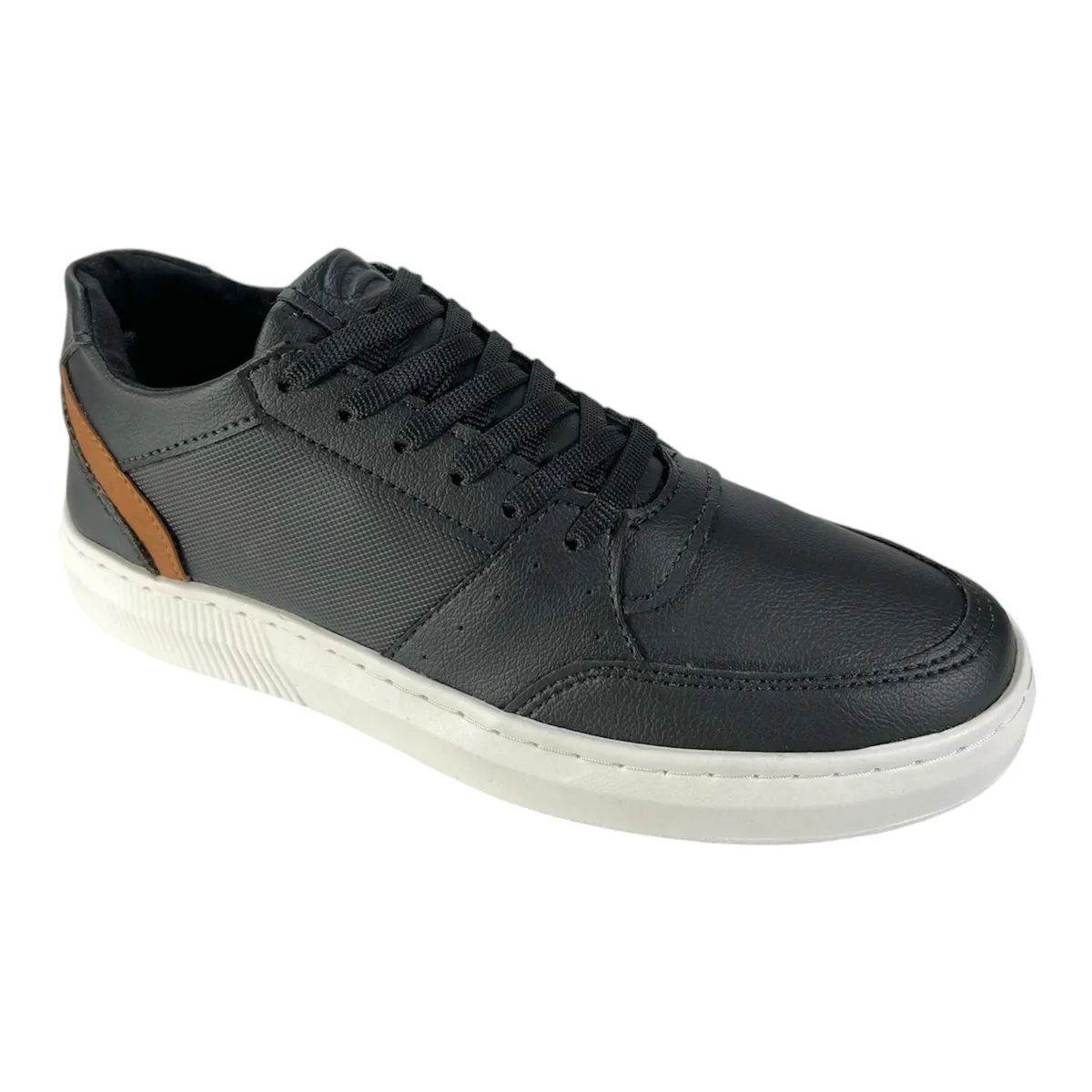 CALZADO BONT - Tenis Bont Casual Niño 930 Negro Cosido