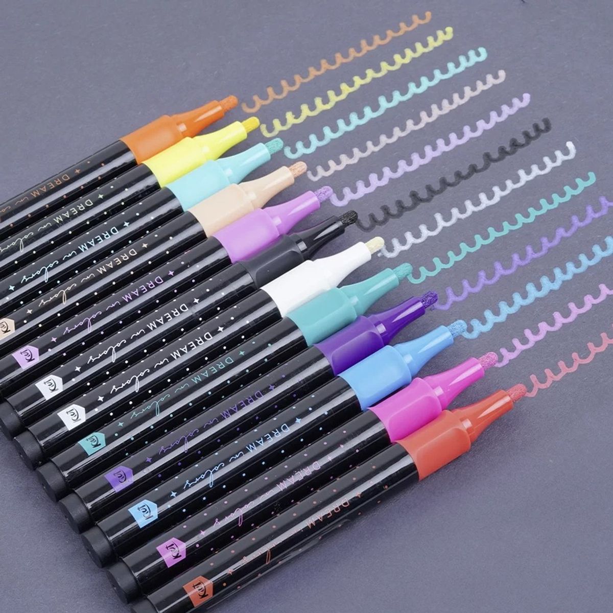 NORMA - Marcadores Acrílicos Kiut X 12 Piezas 572169 Norma