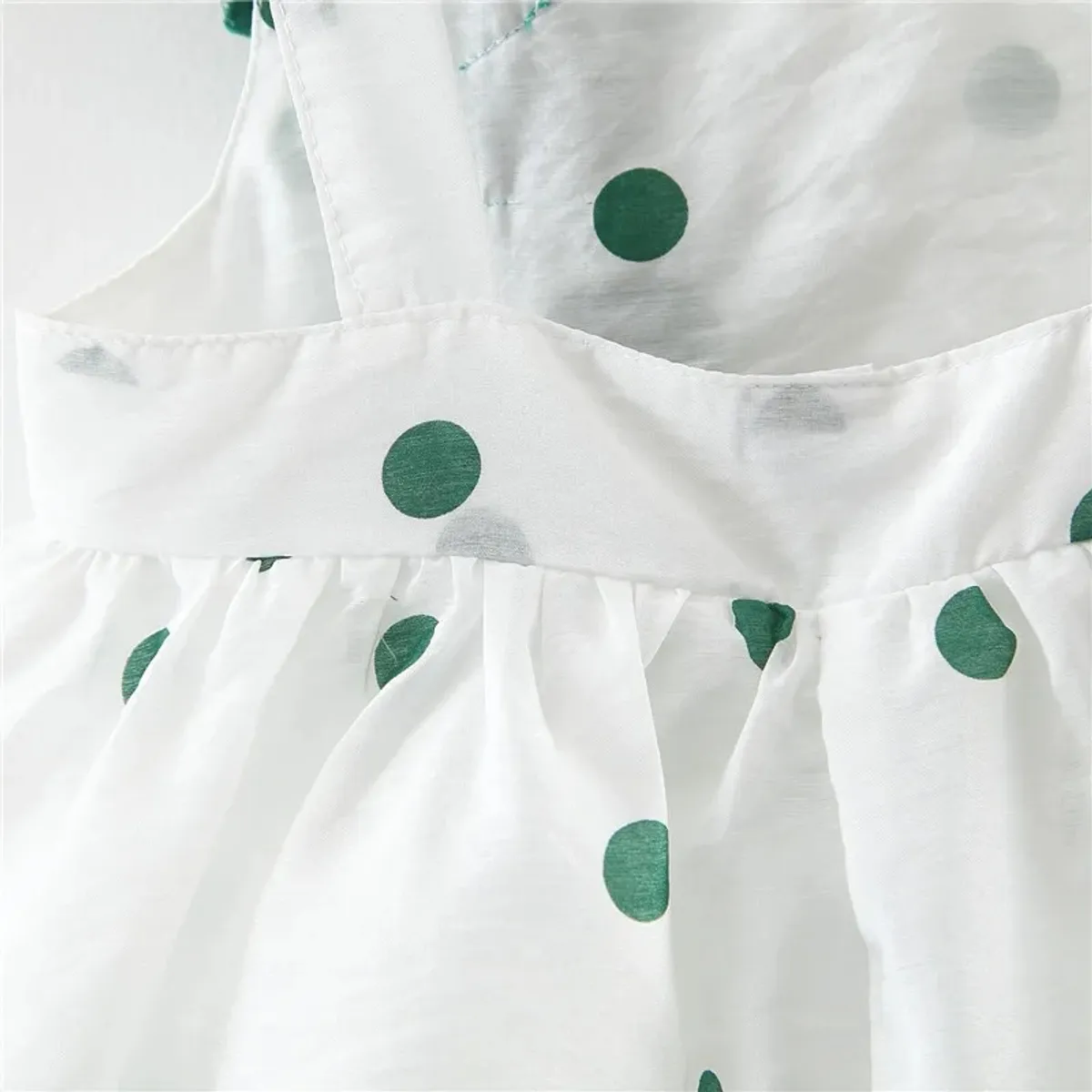 LUSOLSI - Vestido de bebé con sombrero ropa encantadora de verano niña pequeña