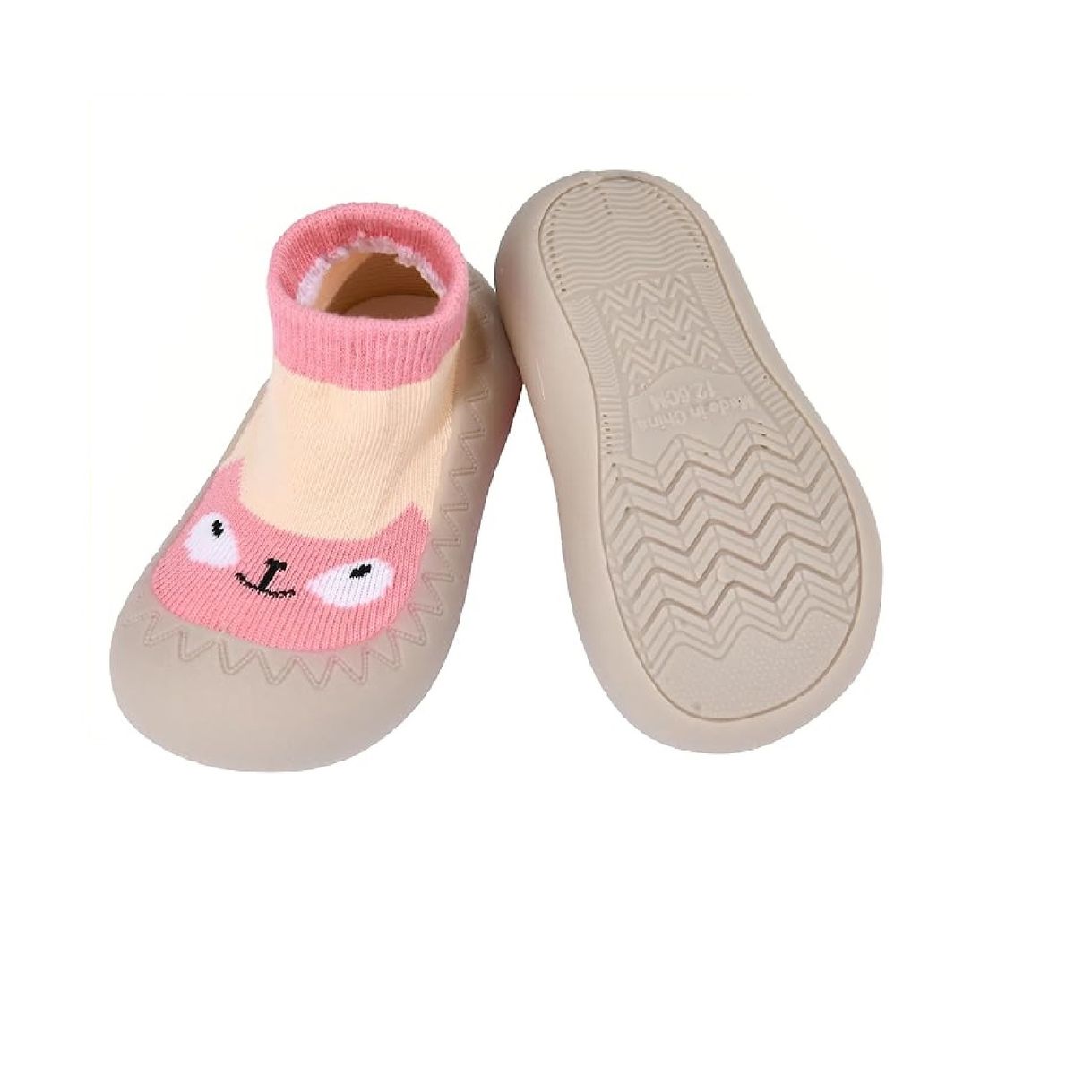 MUNDO BEBE - Medias Zapato Para Bebé Niño Niña Siliconada