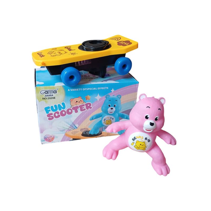 INFANTILES CAJUROMIX - Oso Musical Con Patineta 29CM