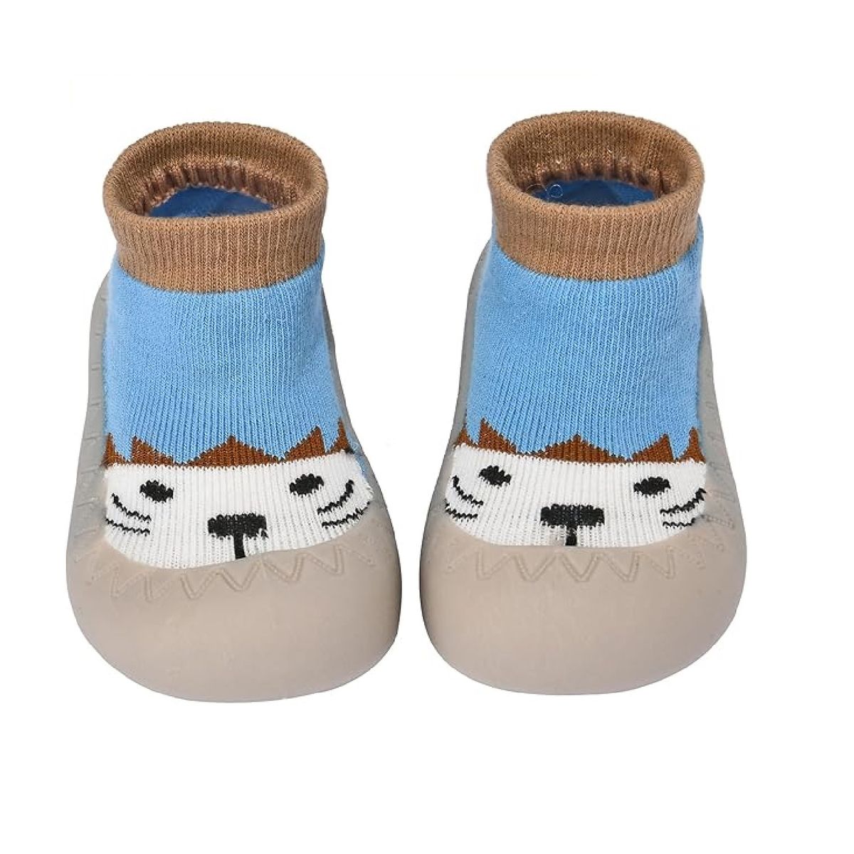 MUNDO BEBE - Medias Zapato Para Bebé Niño Niña Siliconada