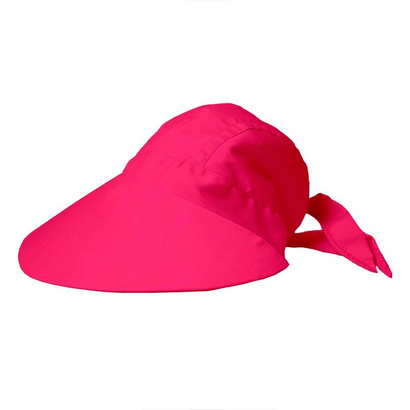 VELBROS - Gorra Visera Jardin Cachucha Ala Ancha Mujer Dama Pava - Fucsia