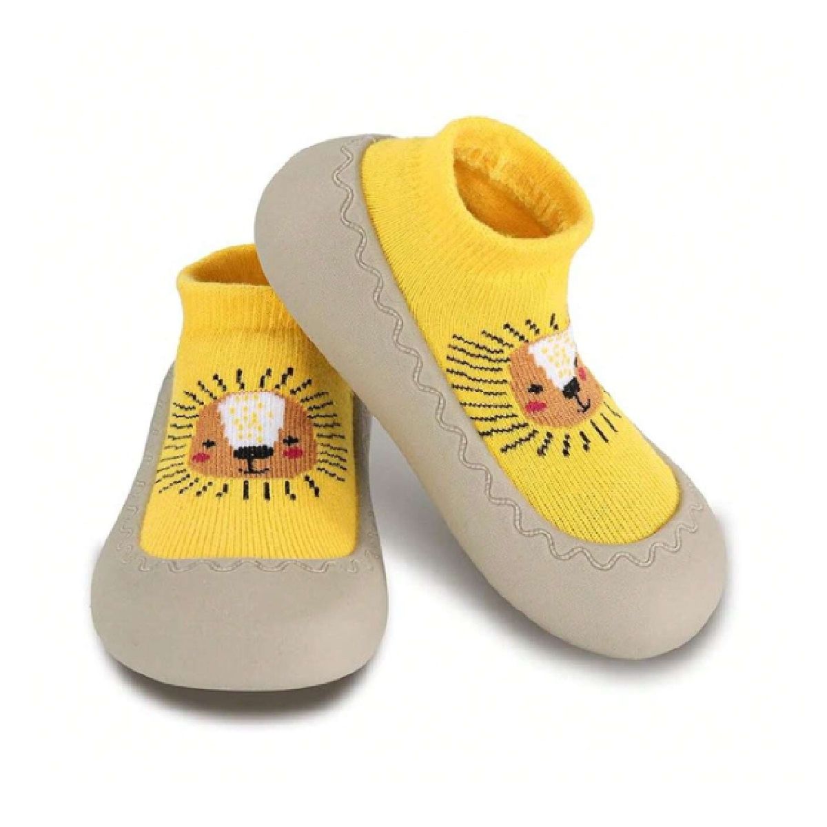 MUNDO BEBE - Medias Zapato Para Bebé Niño Niña Siliconada