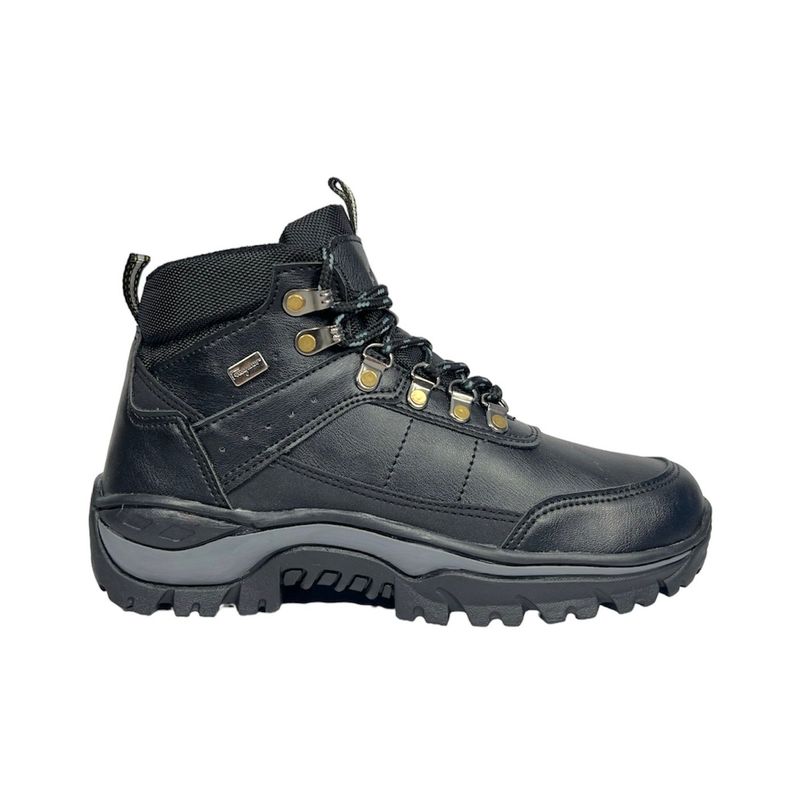 CALZADO BONT - Botas Hombre Cosidas Outdoor Negro Bont G9