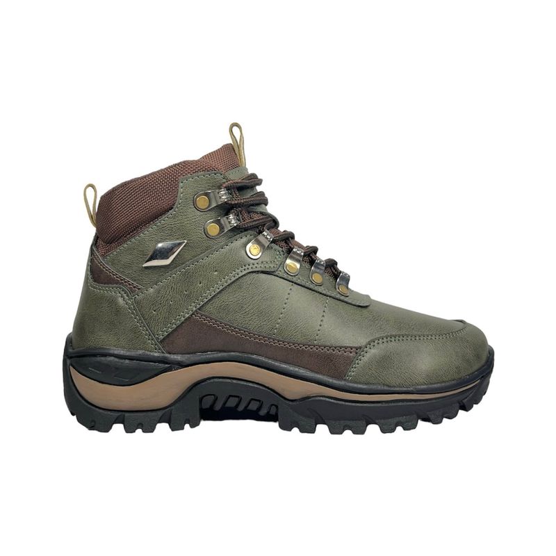 CALZADO BONT - Botas Hombre Cosidas Outdoor Verde Bont G9