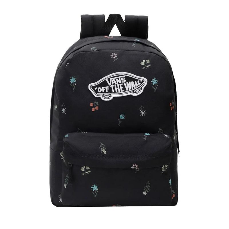VANS - Morral Vans Realm Backpack Mujer-Negro