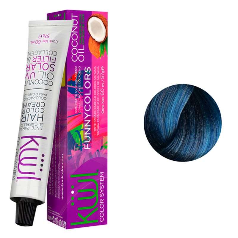 GENERICO - Tinte Kuul Funny Color Azul Jeans 60ml